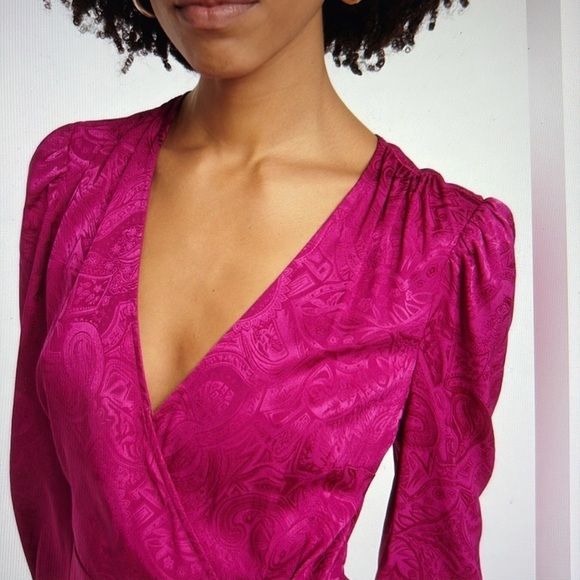 Veronica Beard Weiss Paisley Jacquard Dress 2 - Picture 14 of 16